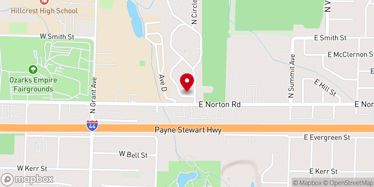 Map showing location of Maranatha Chapel