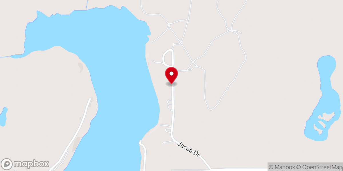 Map showing location of Red Willow Ministries