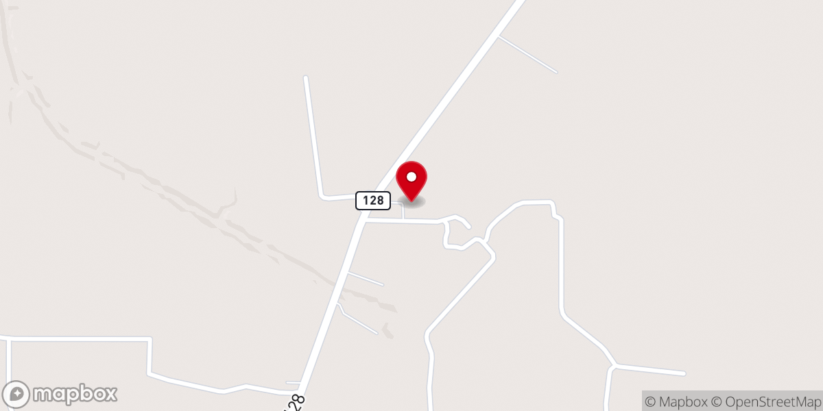 Map showing location of Harvest Christian Church