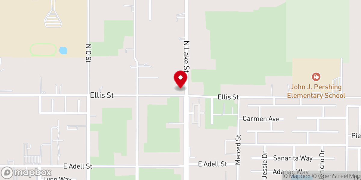 Map showing location of Awaken Church of God