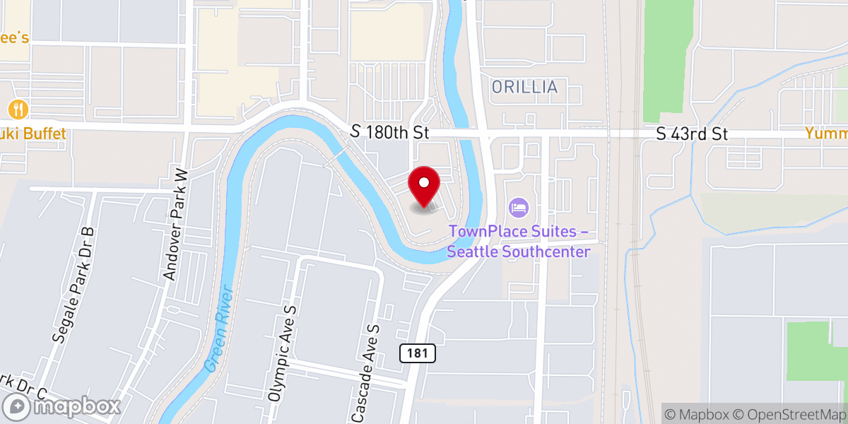 Map showing location of Vietnamese Martyrs Parish