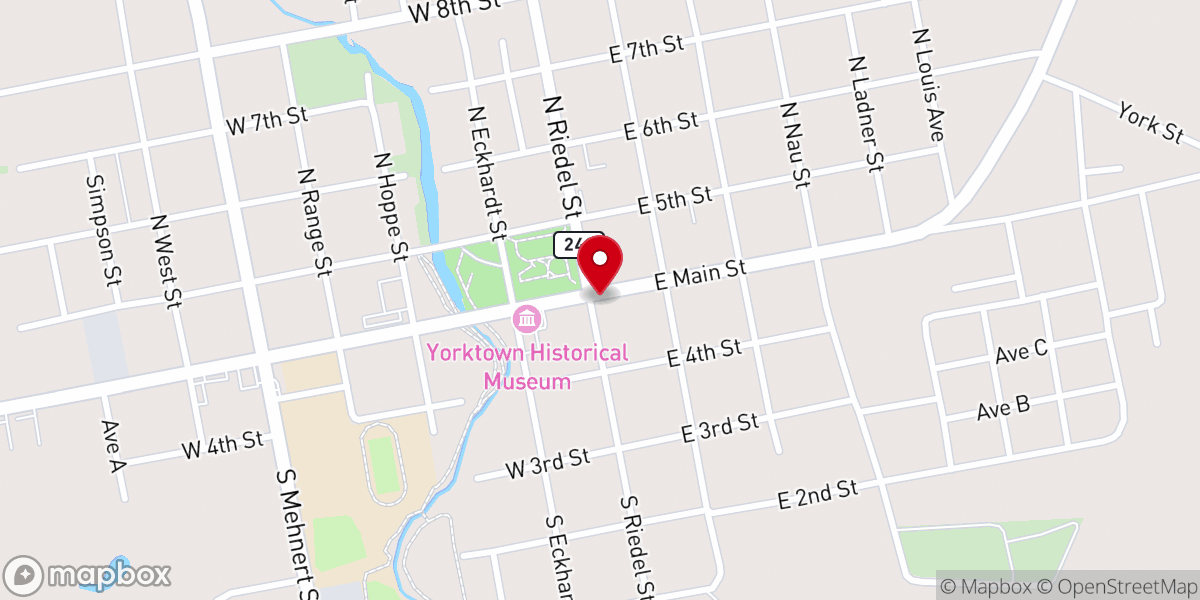 Map showing location of Faith Christian Fellowship