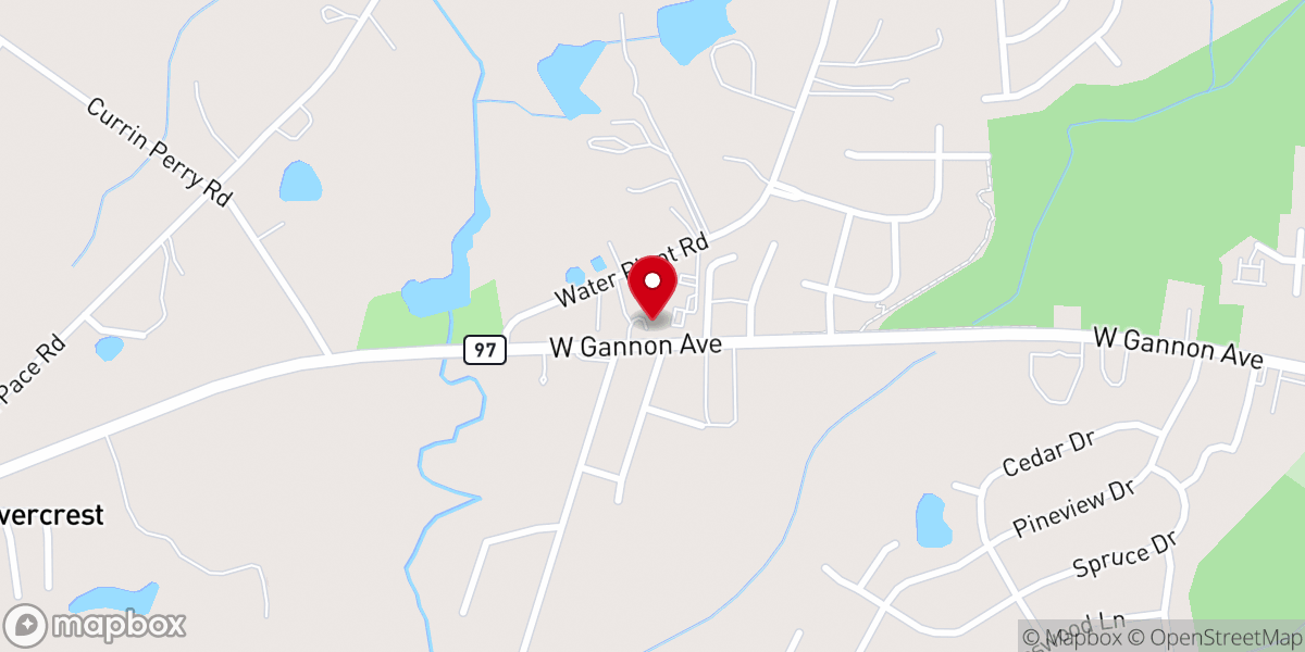 Map showing location of Church of the Cross