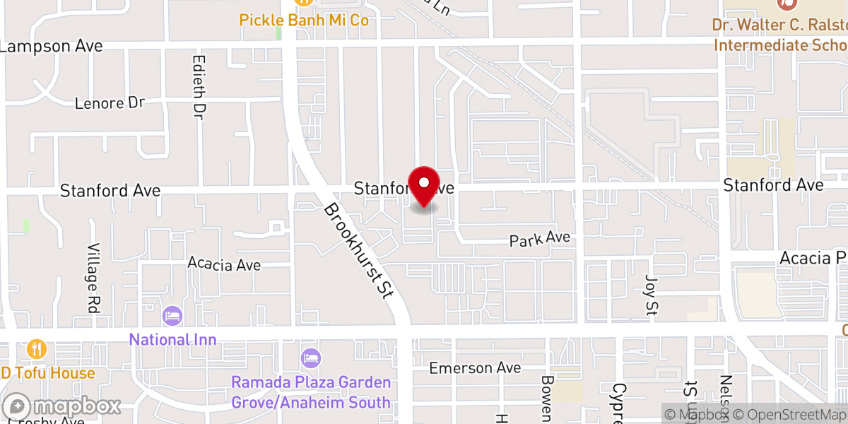 Map showing location of La Iglesia de Jesucristo de los Santos de los Últimos Días