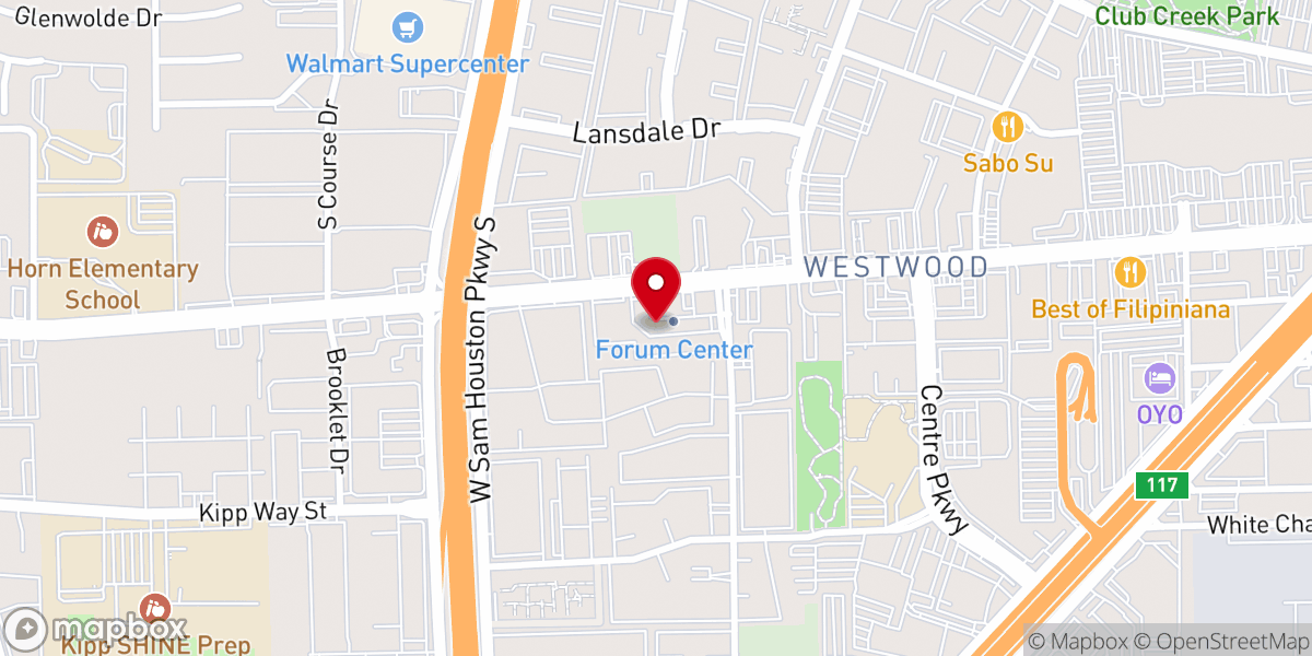 Map showing location of Templo Cristiano Amor y Gracia
