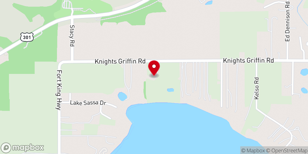 Map showing location of The Lemon orchard venue on the lake
