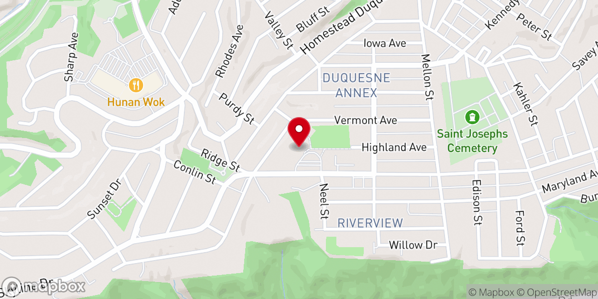 Map showing location of Source Church of Pittsburgh