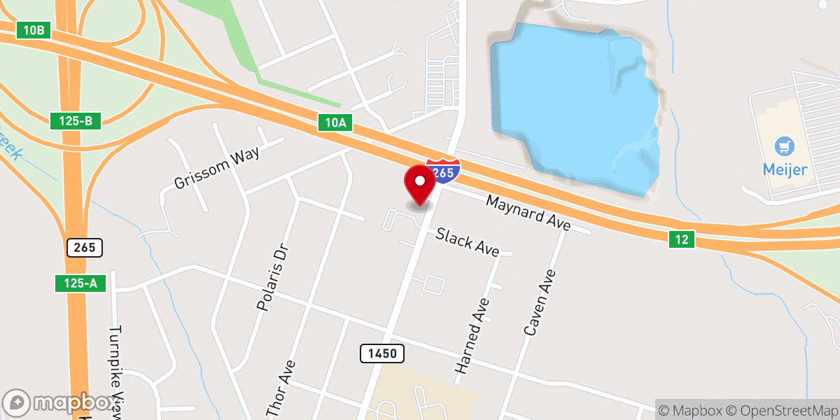 Map showing location of Church Alive- COGOP