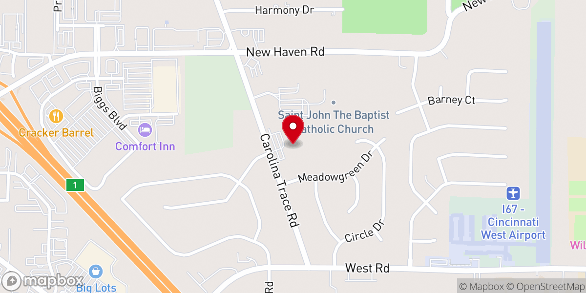 Map showing location of Lifespring Community Christian Church - Harrison