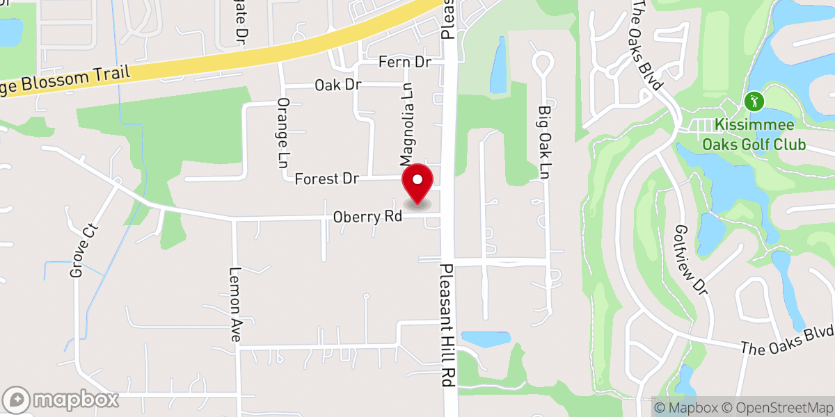 Map showing location of Gods Missionary Church