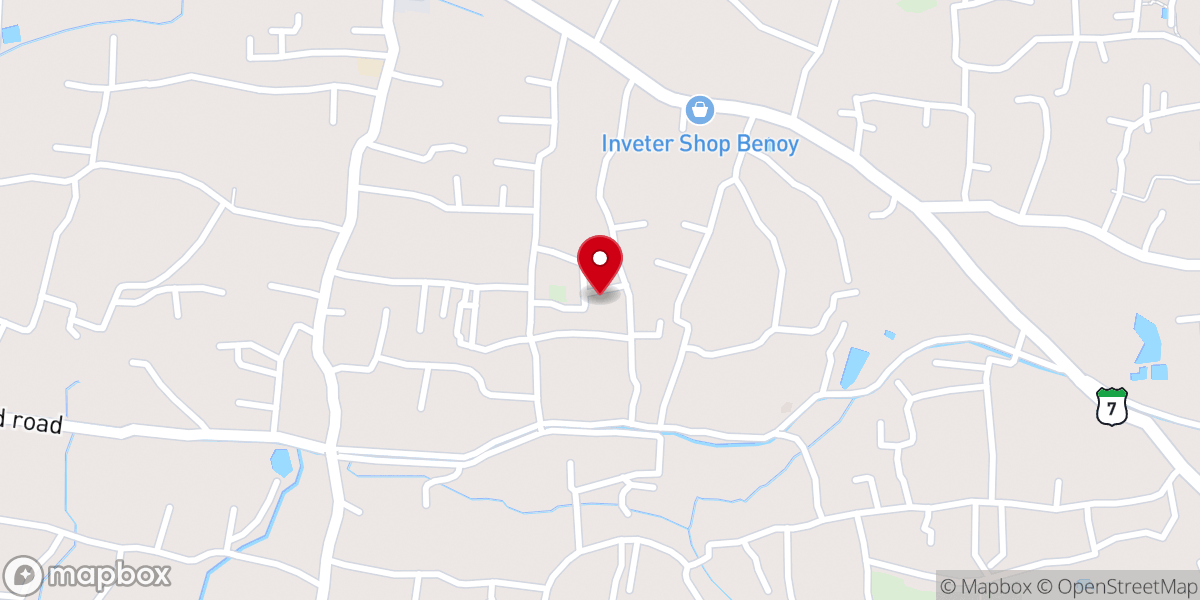 Map showing location of Excel Ministries