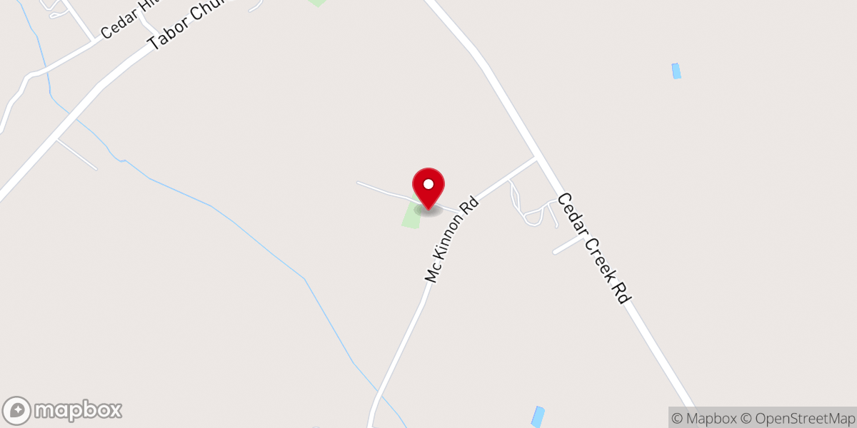 Map showing location of Greater First Baptist Church