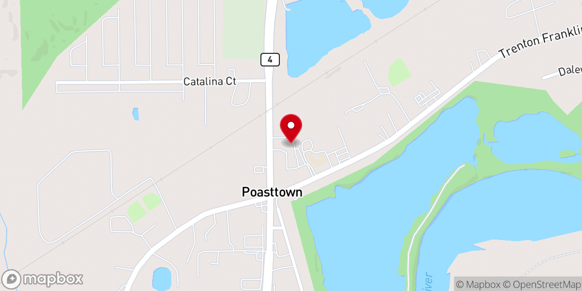 Map showing location of Poasttown First Church of God - Food Distribution Center
