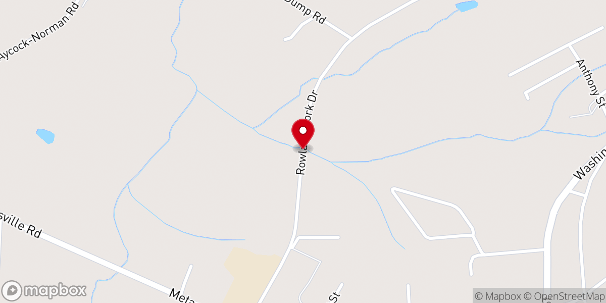 Map showing location of Rosser Dan