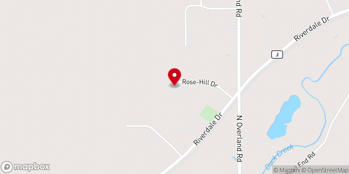 Map showing location of Zion Lutheran Church