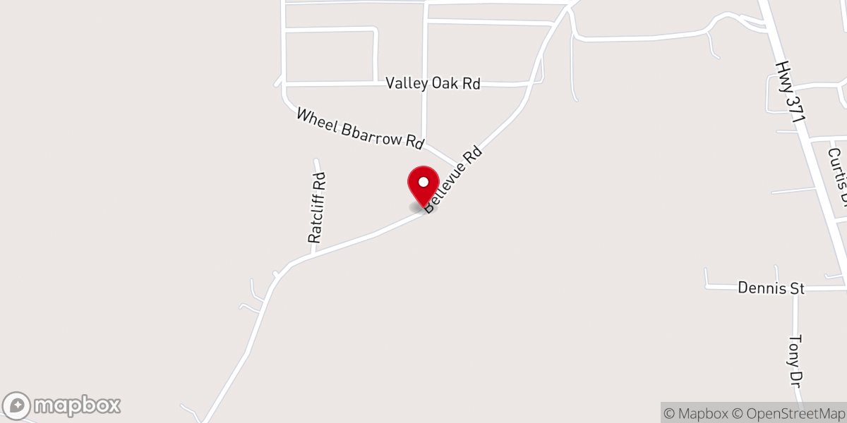 Map showing location of Webster Parish Community