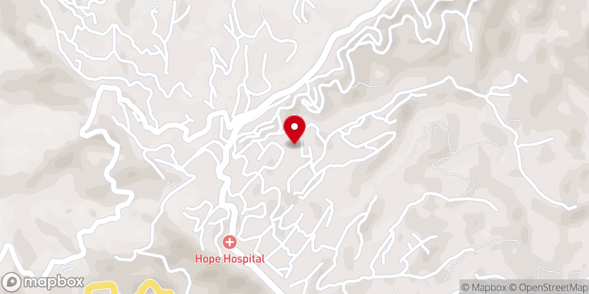 Map showing location of Electric Veng Presbyterian Church, Lunglei