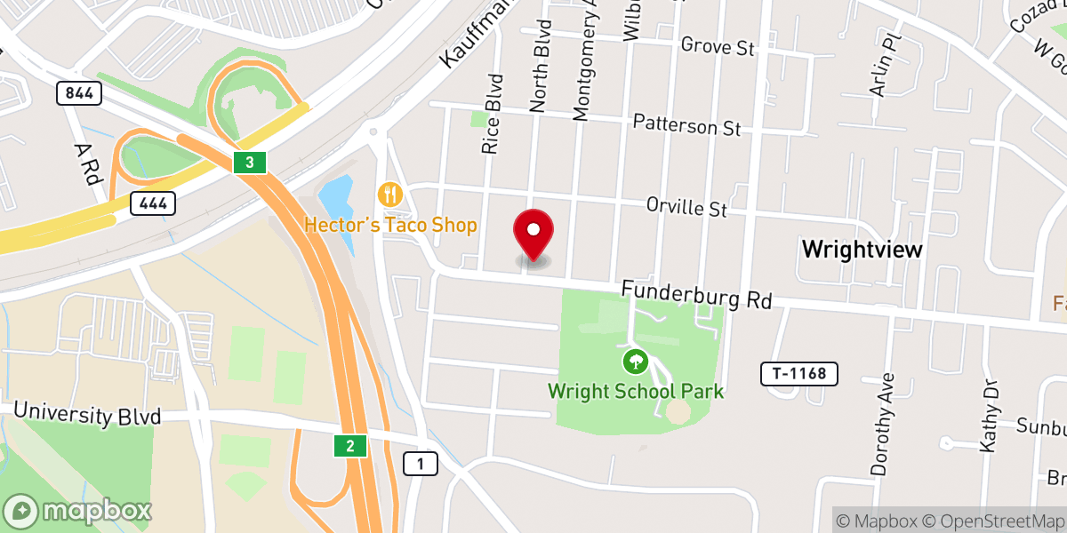 Map showing location of St. Barbara Byzantine Catholic Church