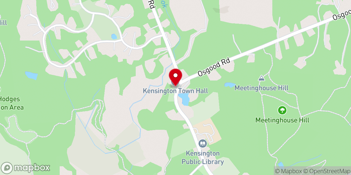 Map showing location of Union Meeting House - Universalist Church