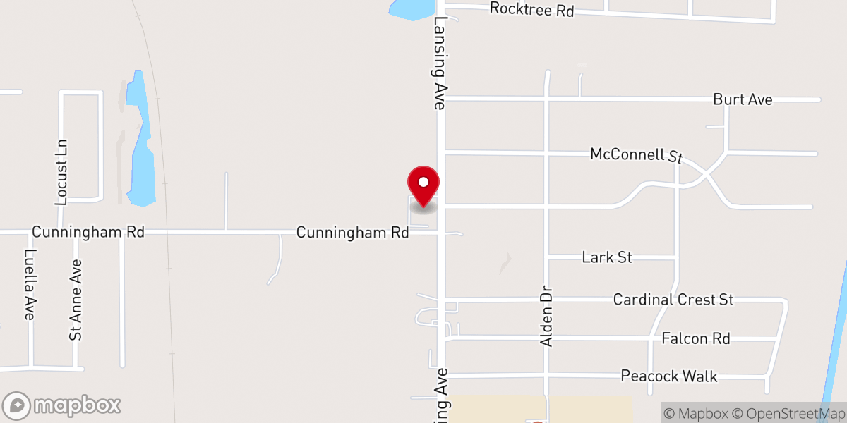 Map showing location of New Horizons Community Church