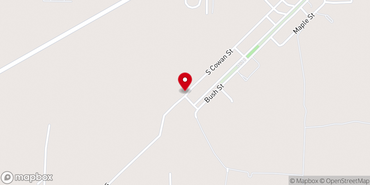 Map showing location of Rising Sun Missionary Baptist