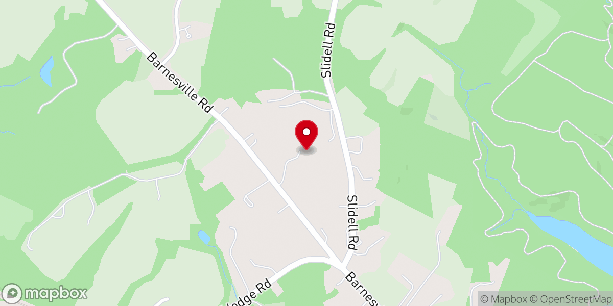 Map showing location of Hope International Christian Fellowship