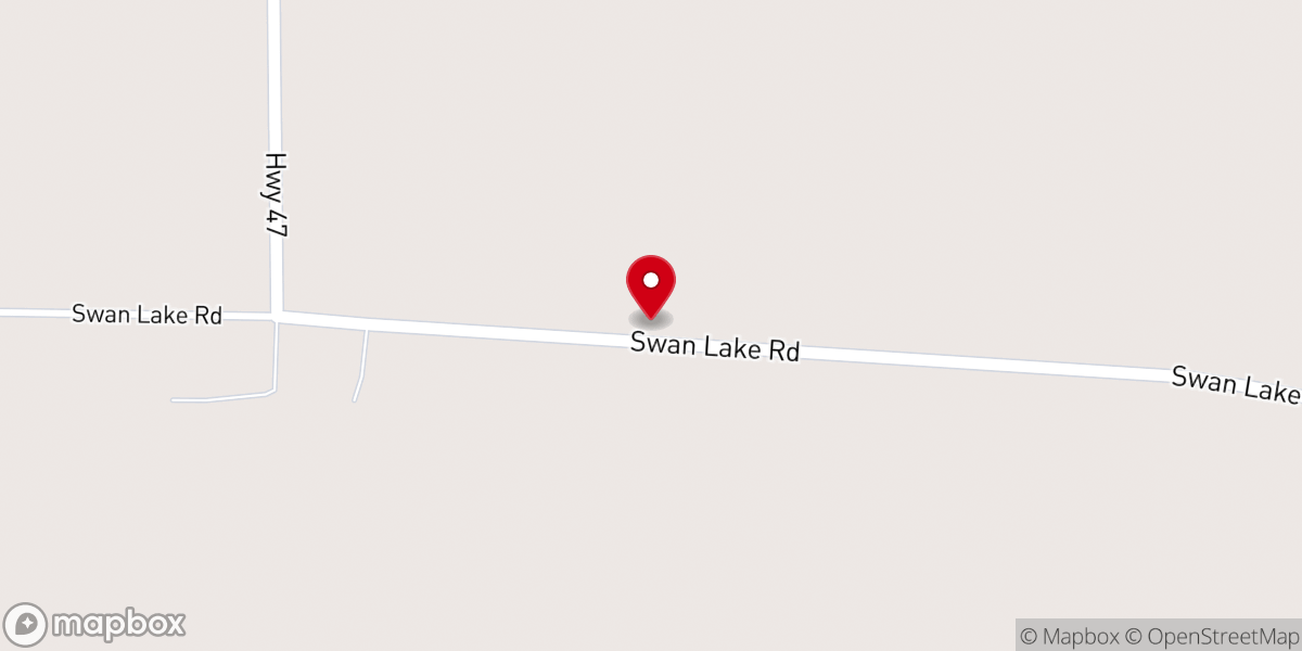 Map showing location of Good Hope Church - Alborn