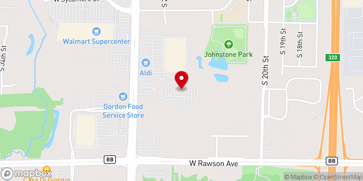 Map showing location of World Outreach & Bible Training Center