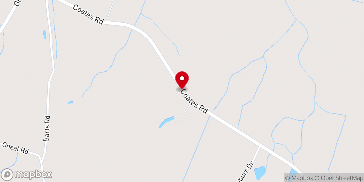 Map showing location of Pleasant Meadow Baptist Church Prsng