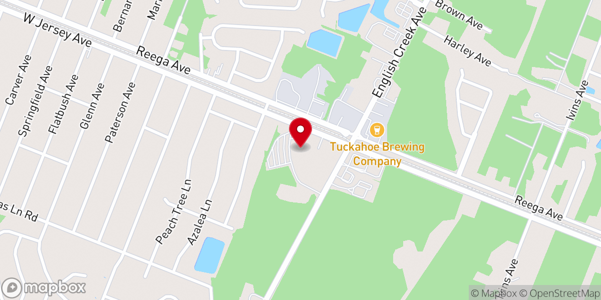 Map showing location of Church of St. Katharine Drexel