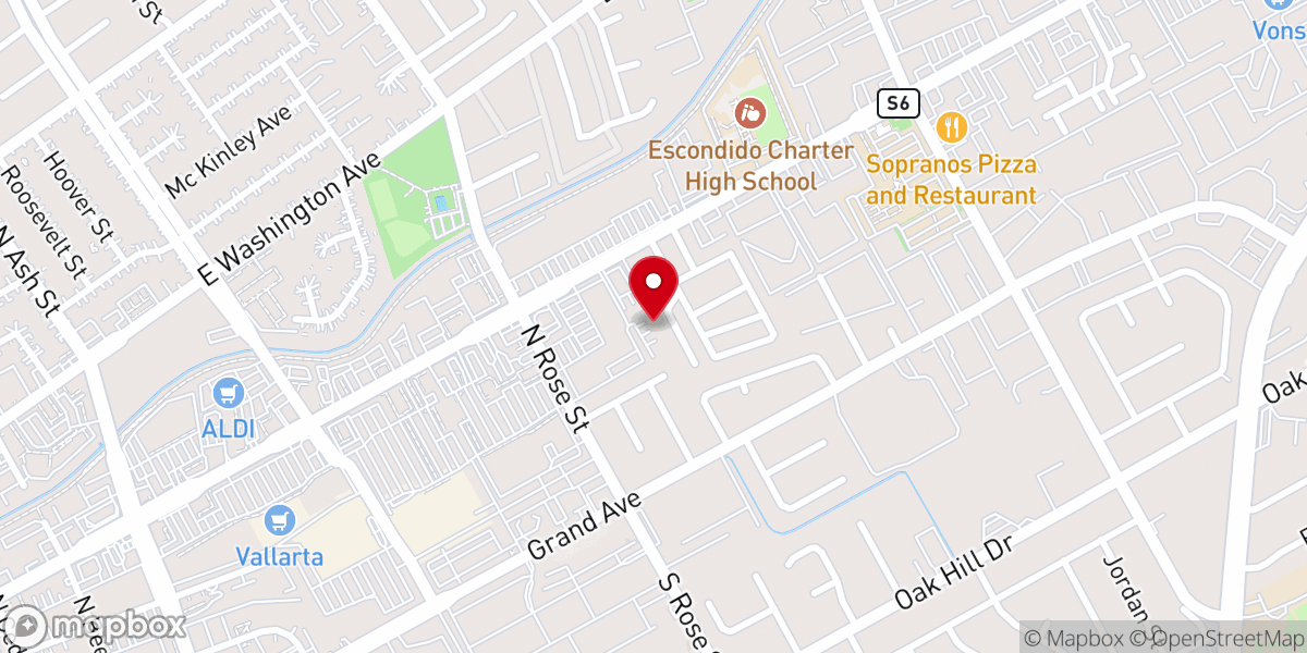 Map showing location of Iglesia Rosa De Sarón Asambleas de Dios