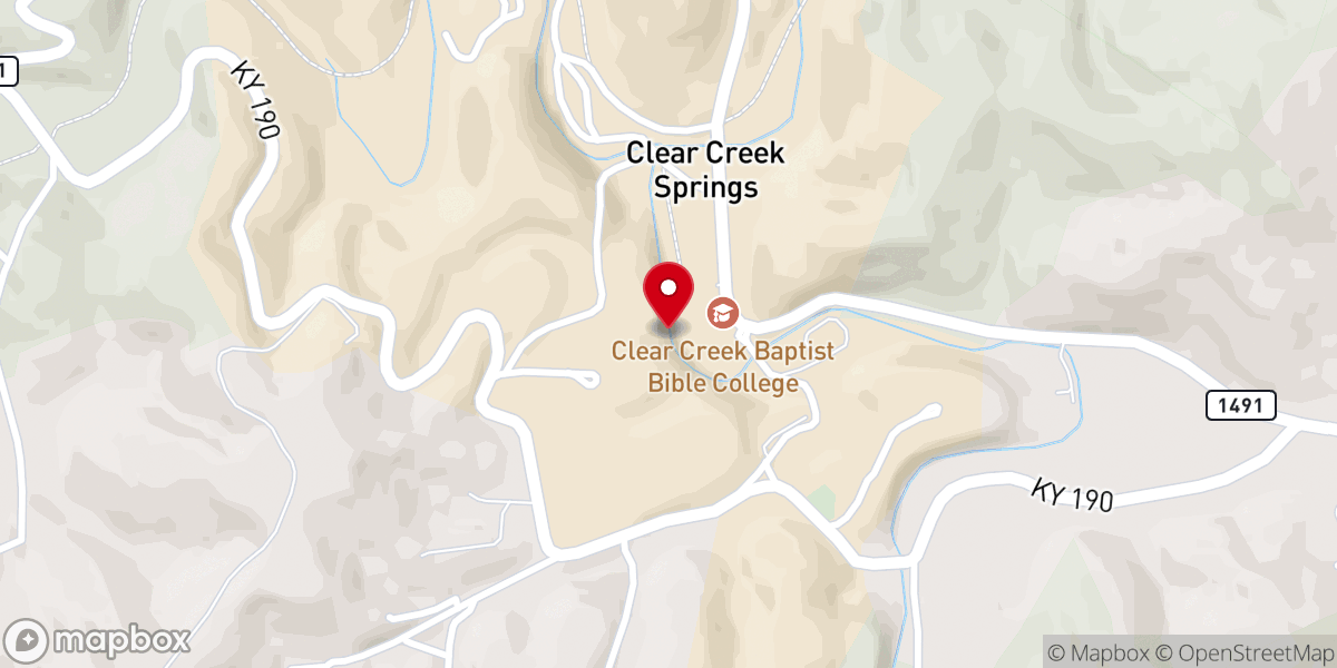Map showing location of Prayer Chapel Waterfall
