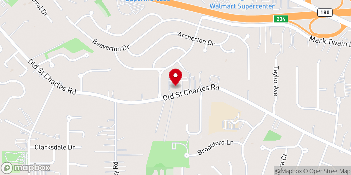 Map showing location of Gateway Central Church-Nazarene
