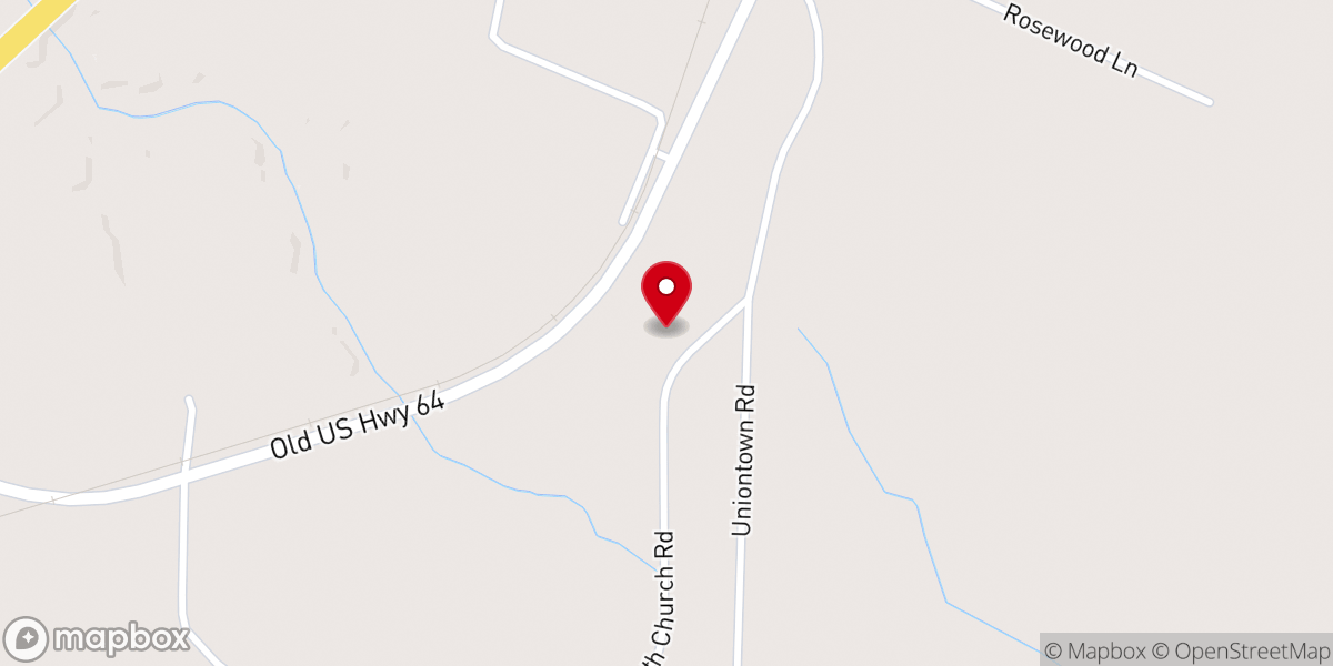 Map showing location of Family Worship Center