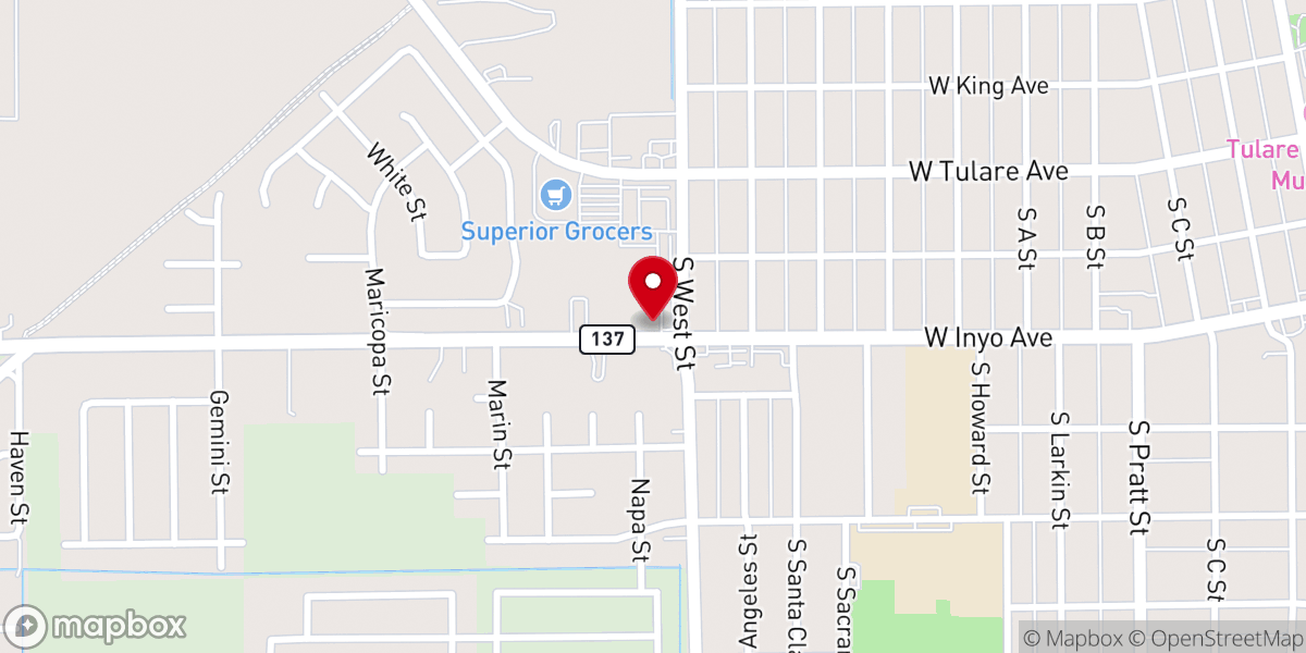 Map showing location of Iglesia Monte De Los Olivos