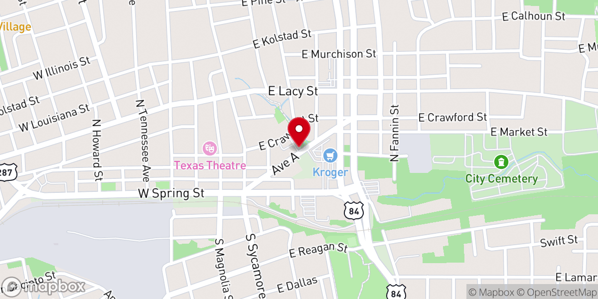 Map showing location of Nickel Manor