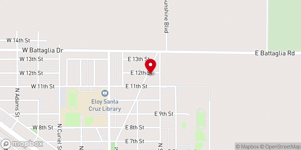 Map showing location of Iglesia De Dios Alfa Y Omega