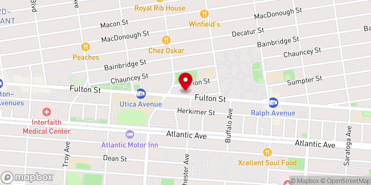 Map showing location of Universal Church of God-Christ