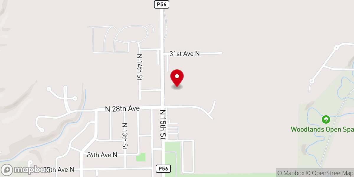 Map showing location of Rolling Hills Community Church & Iglesia Cristiana Rolling Hills