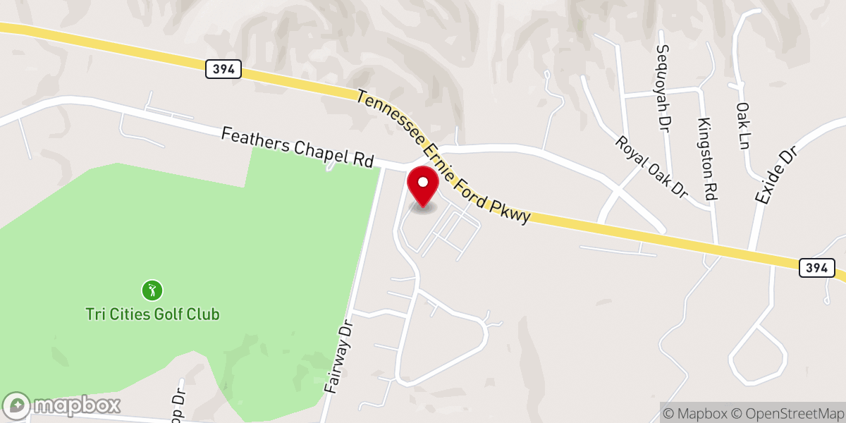 Map showing location of Christian Care Center of Bristol