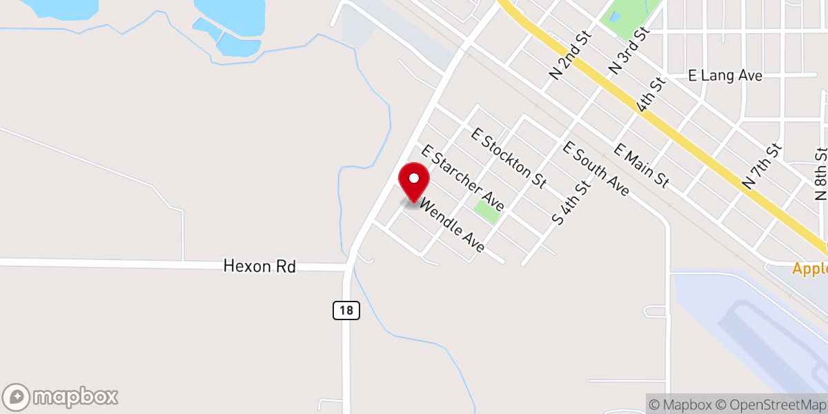 Map showing location of Parma Revival Center