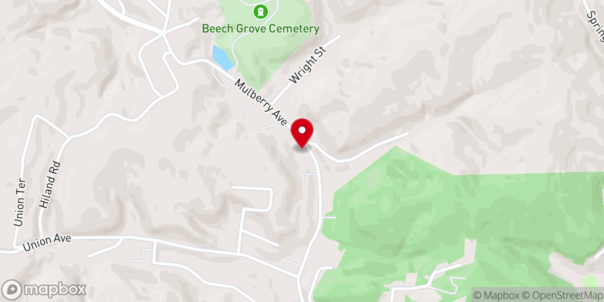 Map showing location of Mulberry Community Center