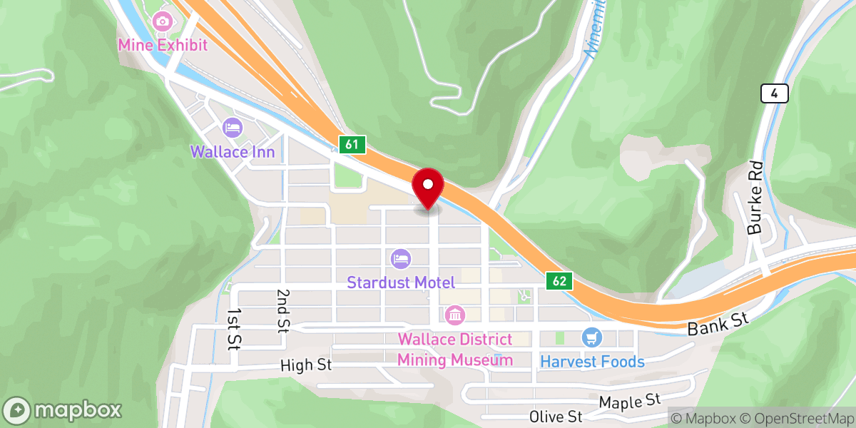 Map showing location of The Church House
