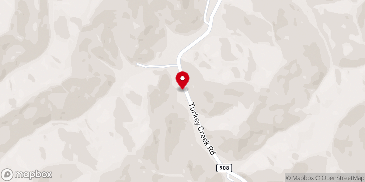 Map showing location of Pilgrim Home Community Church