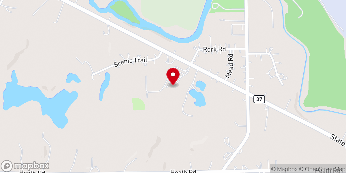 Map showing location of Noah's Ark Preschool - Located inside of First Presbyterian Church of Hastings