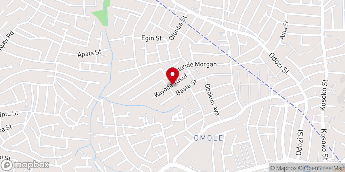 Map showing location of Assemblies Of God Church, Morgan Estate
