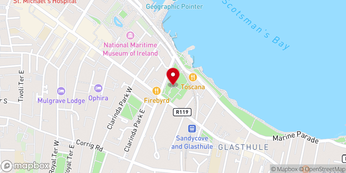 Map showing location of People's Park