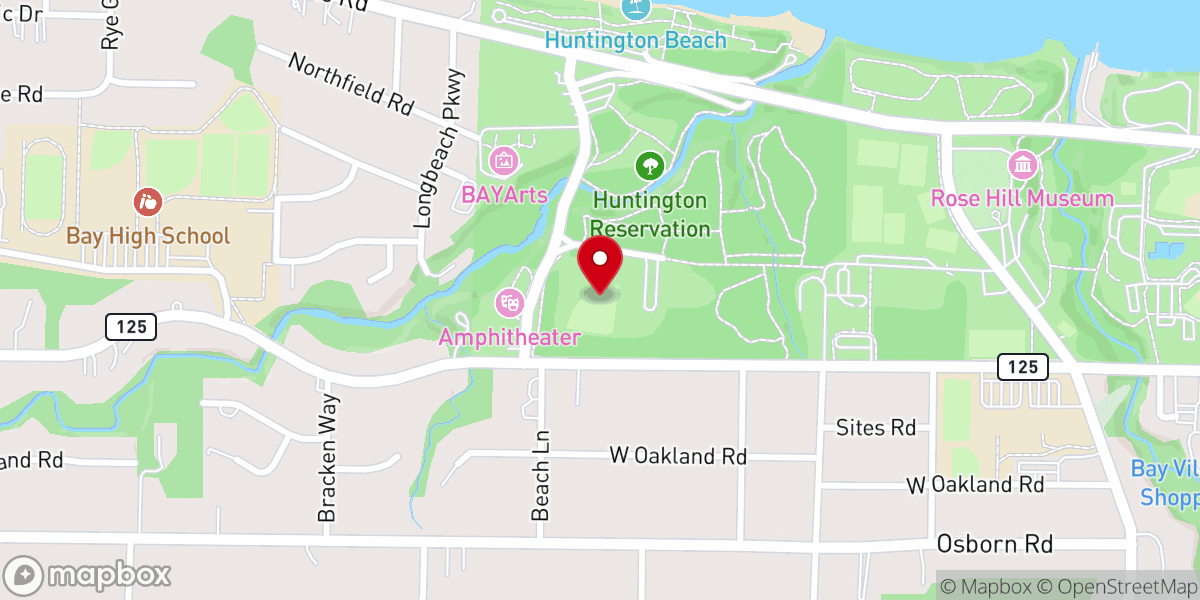 Map showing location of Huntington Beach Reservation