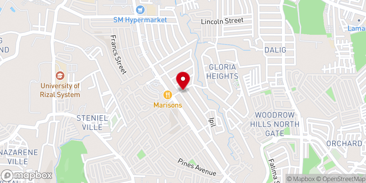 Map showing location of MESSIAH BIBLE BAPTIST INTERNATIONAL CHURCH
