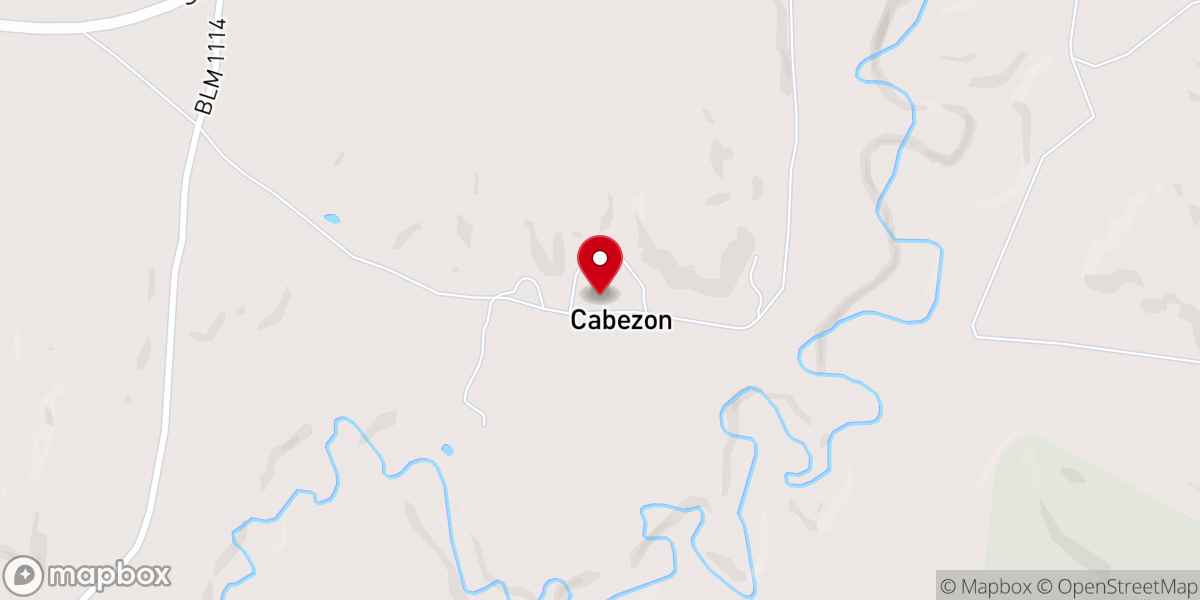 Map showing location of Church of San Jose